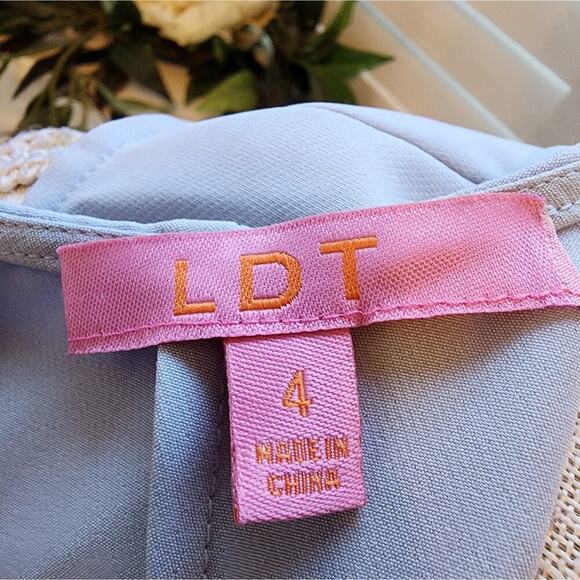 LDT BY ALEX + MICHAEL SLEEVELESS FLOUNCE MINIDRESS SIZE 4 RETAIL $250 - Picture 8 of 10